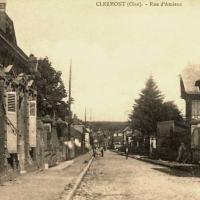 Clermont oise cpa la rue d amiens