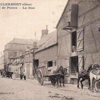 Clermont oise cpa le pont de pierre