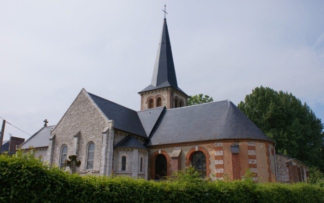 Cleuville seine maritime eglise saint leger