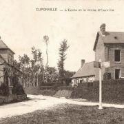 Cliponville seine maritime ecole cpa