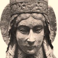 Clotilde, statue XIIe