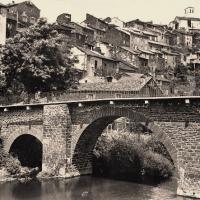 Le pont sur le Rance (cpa)