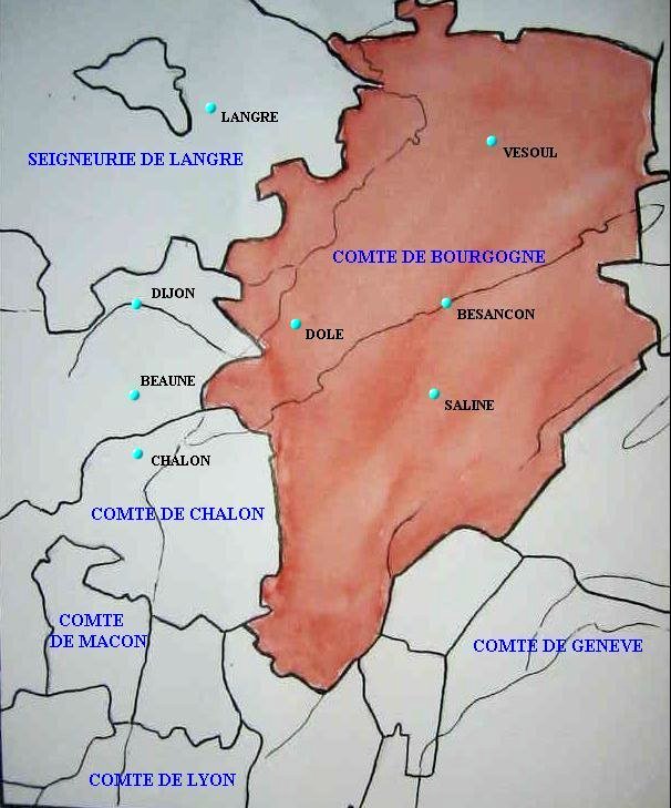 Le Comté de Bourgogne