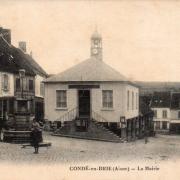 Condé-en-Brie (Aisne) CPA La mairie