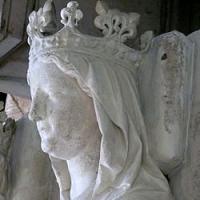 Constance d'Arles, détail gisant