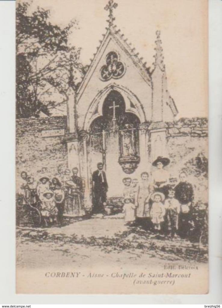 Corbeny (Aisne) La chapelle Saint Marcoul avant 1914 CPA