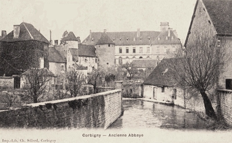 Corbigny (Nièvre) L'abbaye CPA