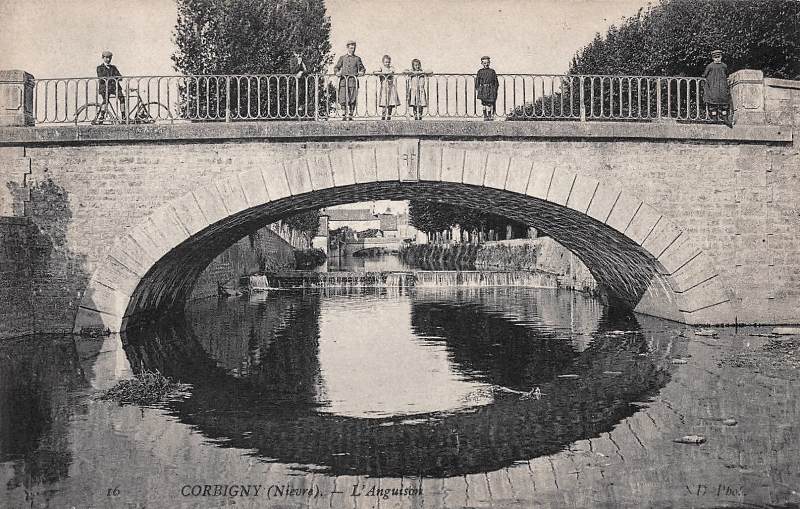 Corbigny (Nièvre) L'Anguison CPA