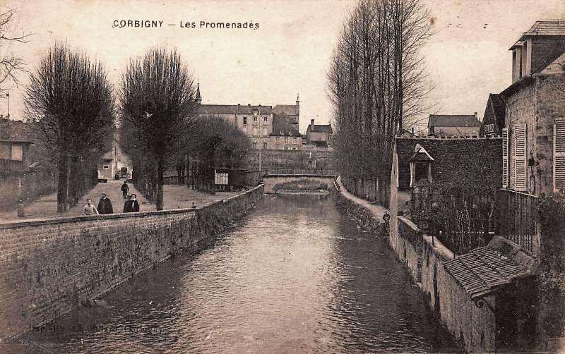 Corbigny (Nièvre) L'Anguison CPA
