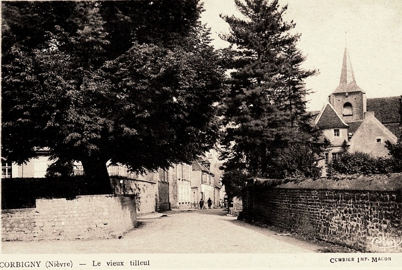 Corbigny (Nièvre) L'église Saint Seine CPA