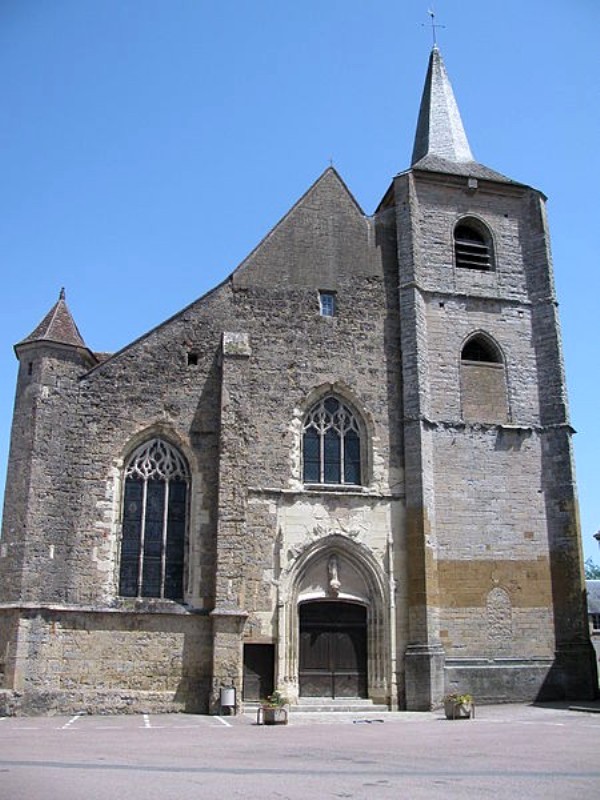 Corbigny (Nièvre) L'église Saint Seine