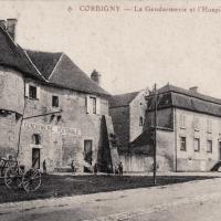 L'hospice et la gendarmerie CPA