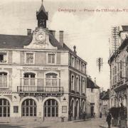 Corbigny (Nièvre) L'Hôtel de Ville CPA