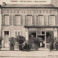 Le café de la Nièvre CPA