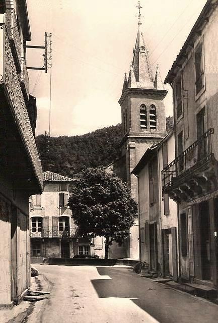 L' avenue Vaysse (cpa)