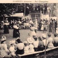 Un bal champêtre (cpa)