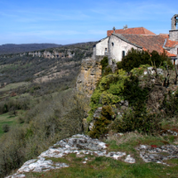 La Bastide de Fonds et le Causse Guilhaumard