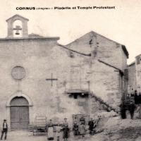 Le temple protestant (cpa)