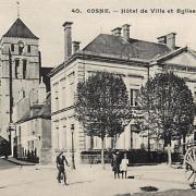Cosne-Cours-sur-Loire (Nièvre) L'Hôtel de Ville CPA