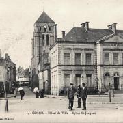 Cosne-Cours-sur-Loire (Nièvre) L'Hôtel de Ville CPA