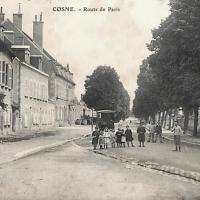 La route de Paris CPA