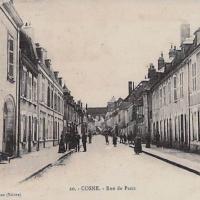 La route de Paris CPA