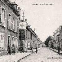 La route de Paris CPA