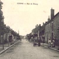 La rue de Donzy CPA