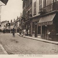 La rue du commerce CPA