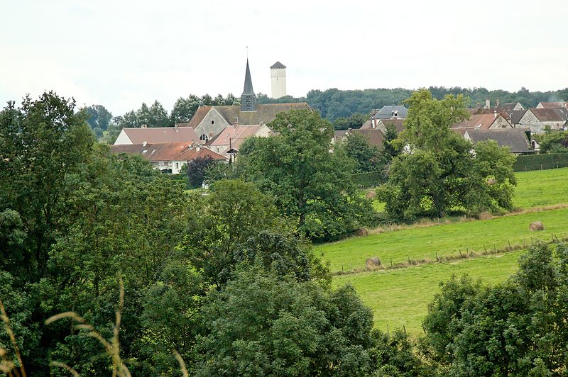 Courboin (Aisne) Vue générale