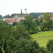 Courboin (Aisne) Vue générale