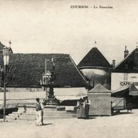 Courson-les-Carrières (89) La fontaine CPA