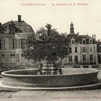 Courson-les-Carrières (89) La fontaine CPA
