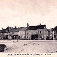 Courson-les-Carrières (89) La place CPA