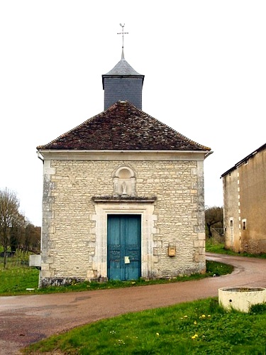 Courson-les-Carrières (89) Villepot, la chapelle