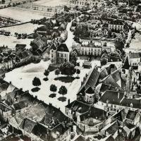Courson-les-Carrières (89) Vue générale CPA