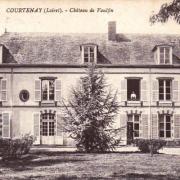 Courtenay (45) Château de Vaulxfin CPA