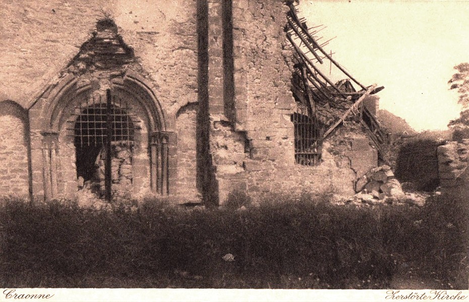 Craonne (Aisne) CPA Eglise Saint Martin