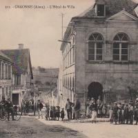 Craonne (Aisne) CPA Hôtel de ville avant 1914