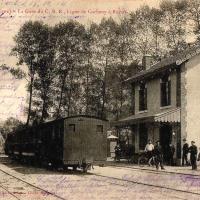 Craonne (Aisne) CPA la gare