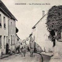 Craonne (Aisne) CPA rue de la fontaine aux buis