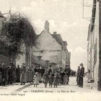 Craonne (Aisne) CPA rue de la fontaine aux buis