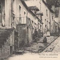 Craonne (Aisne) CPA rue avant 1914