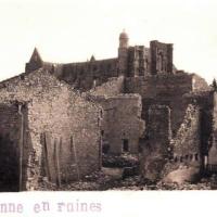 Craonne (Aisne) CPA ruines 14-18