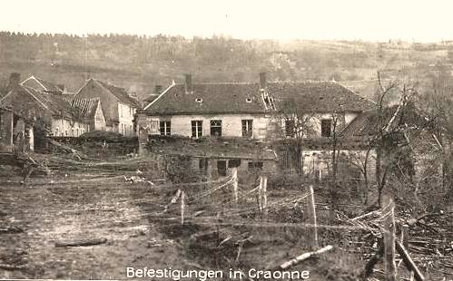 Craonne (Aisne) CPA ruines 14-18
