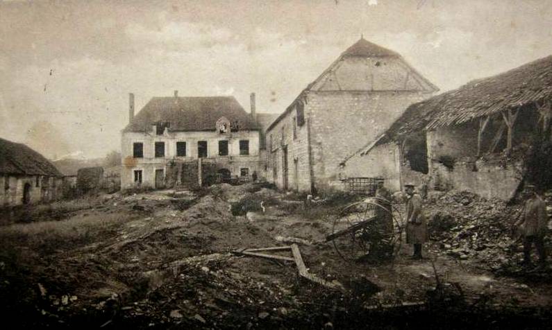 Craonne (Aisne) CPA ruines 14-18