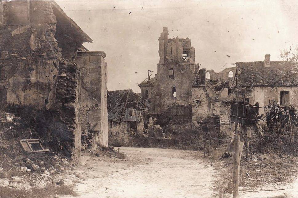 Craonne (Aisne) CPA ruines14-18