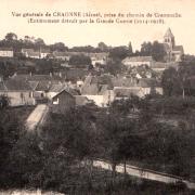 Craonne (Aisne) CPA vue générale avant 1914