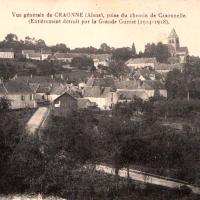 Craonne (Aisne) CPA vue générale avant 1914