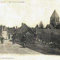 Craonne (Aisne) CPA rue de la croisette